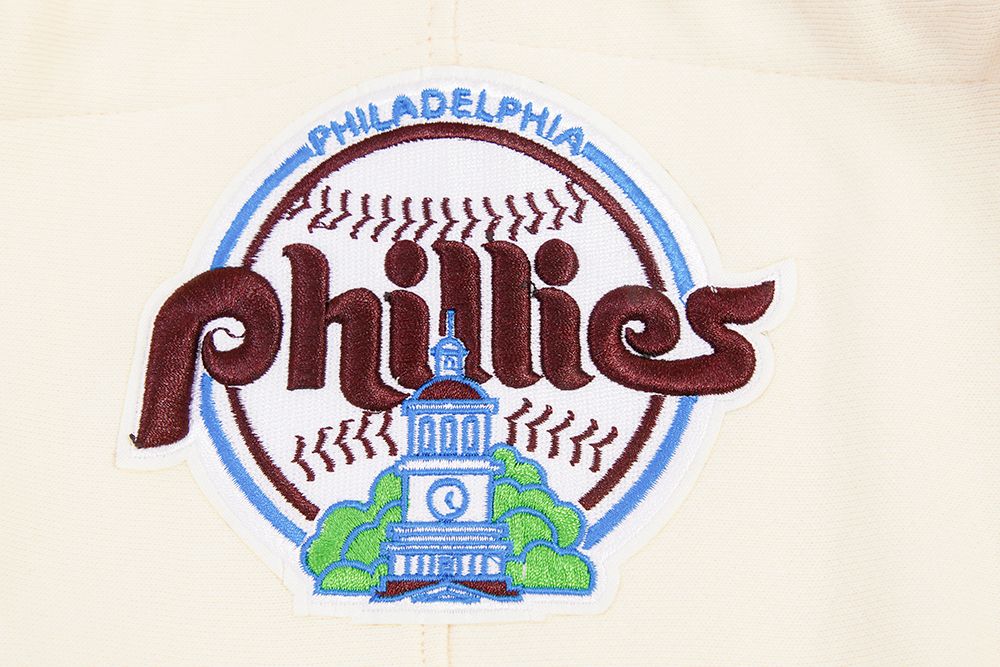 Pro Standard Men's Philadelphia Phillies Cream Classic Retro Pullover Hoodie product image
