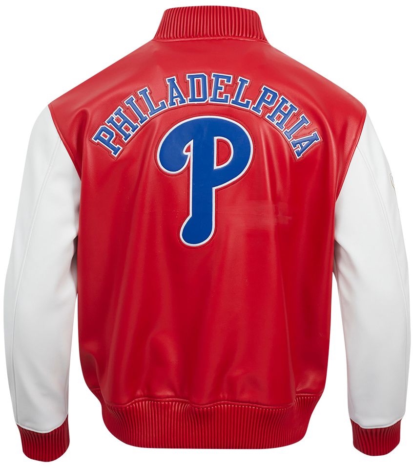 Pro Standard Men's Philadelphia Phillies Red Varsity Jacket product image