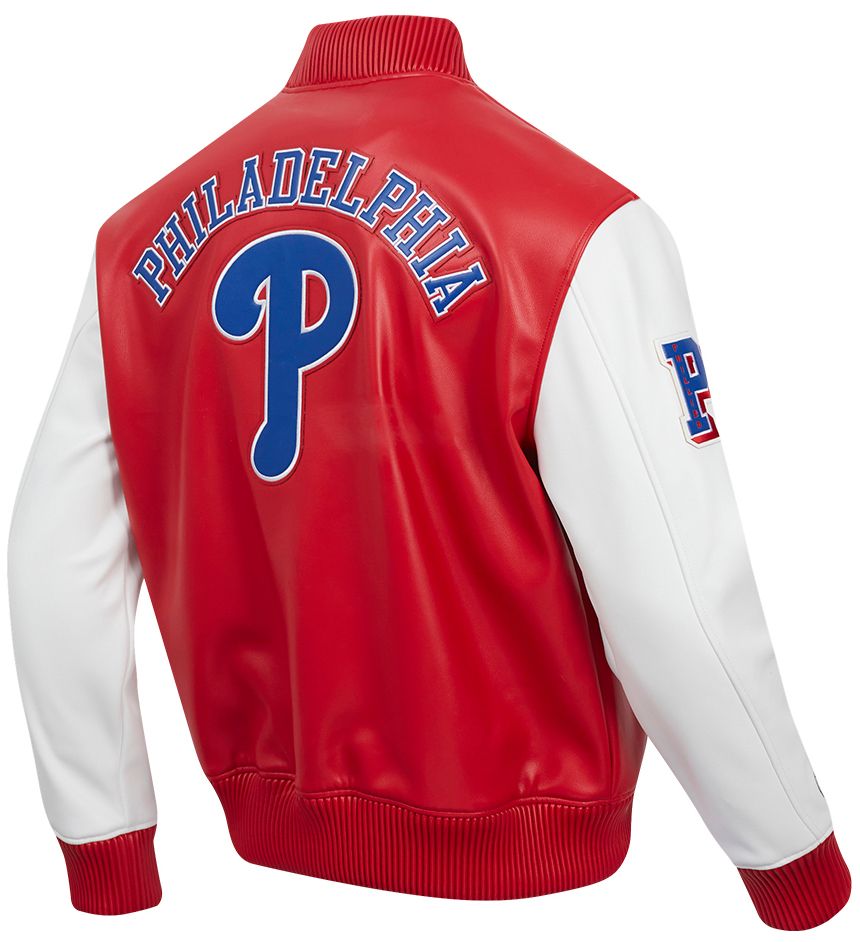 Pro Standard Men's Philadelphia Phillies Red Varsity Jacket product image