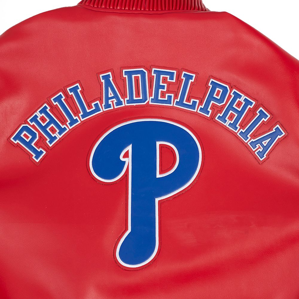 Pro Standard Men's Philadelphia Phillies Red Varsity Jacket product image