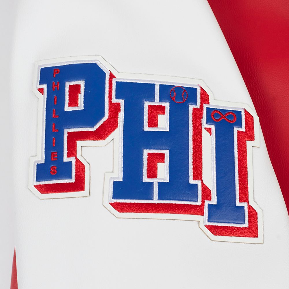 Pro Standard Men's Philadelphia Phillies Red Varsity Jacket product image