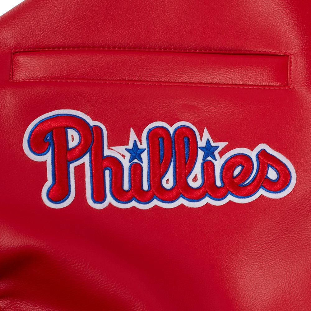 Pro Standard Men's Philadelphia Phillies Red Varsity Jacket product image