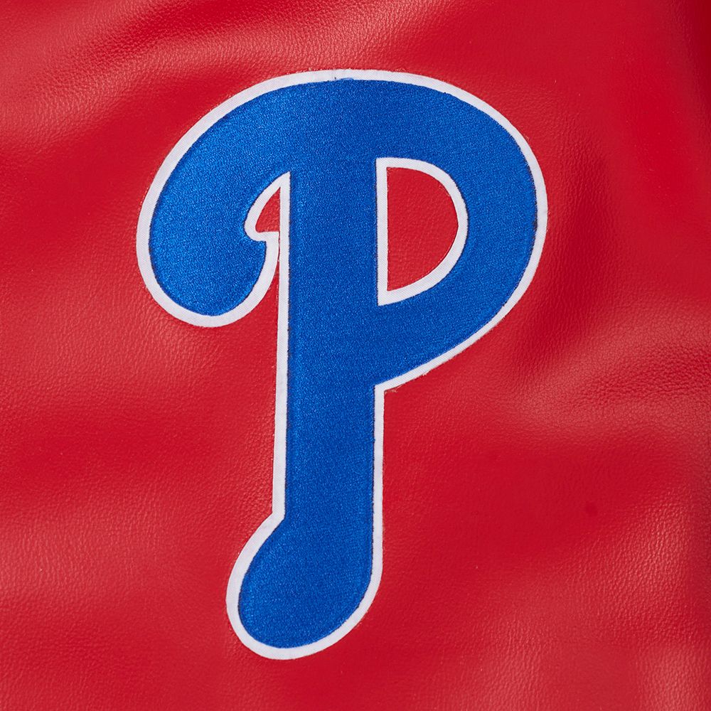 Pro Standard Men's Philadelphia Phillies Red Varsity Jacket product image