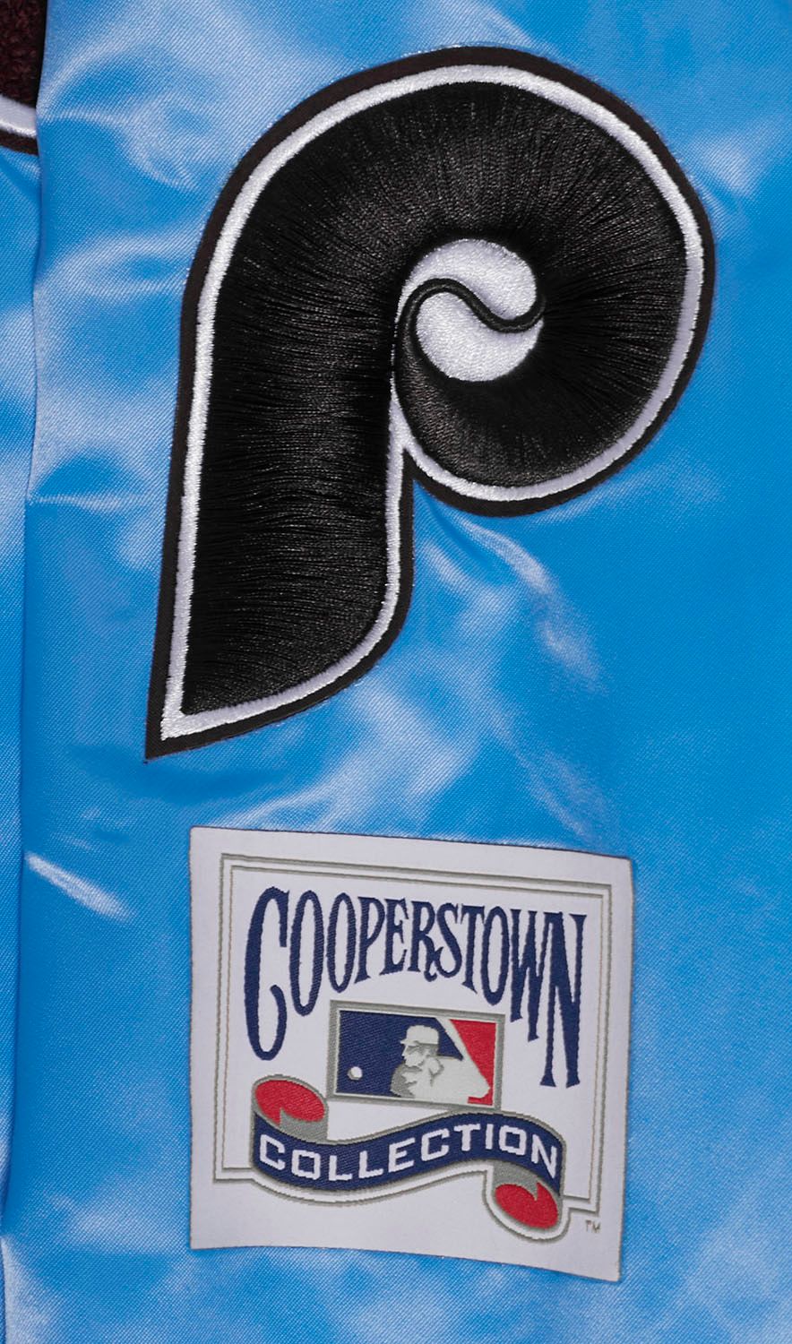 Pro Standard Men's Philadelphia Phillies Retro Rib Satin Jacket product image