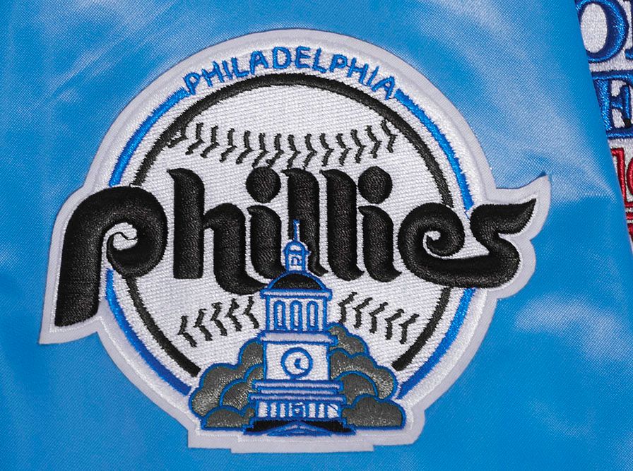 Pro Standard Men's Philadelphia Phillies Retro Rib Satin Jacket product image