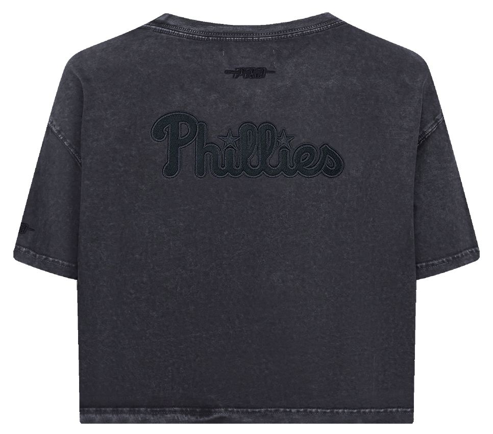 Pro Standard Women's Philadelphia Phillies Black Washed Classic T-Shirt product image
