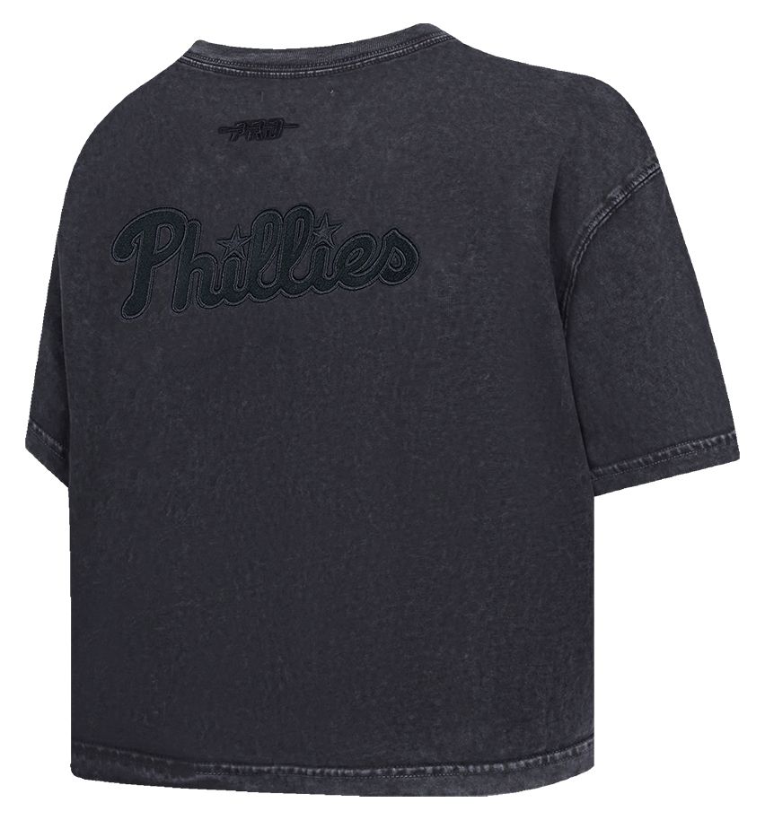 Pro Standard Women's Philadelphia Phillies Black Washed Classic T-Shirt product image