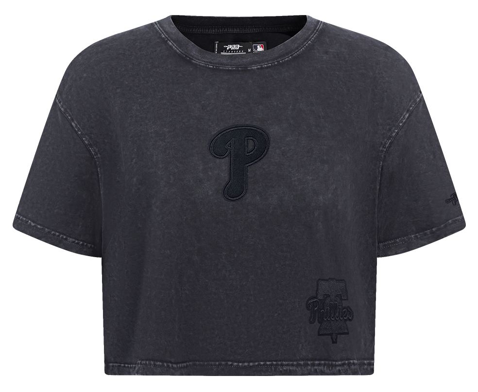 Pro Standard Women's Philadelphia Phillies Black Washed Classic T-Shirt product image
