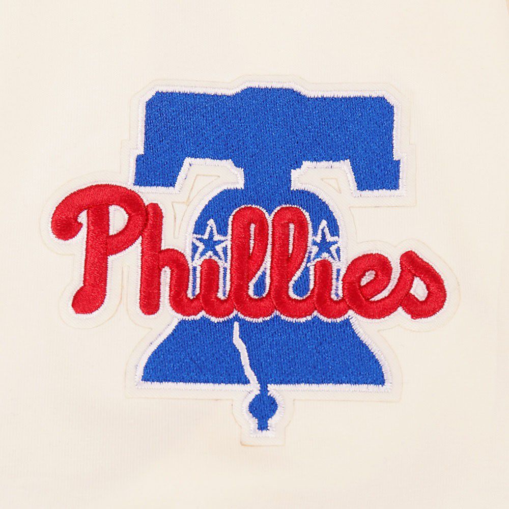 Pro Standard Women's Philadelphia Phillies Cream Ringer Souvenir T-Shirt product image