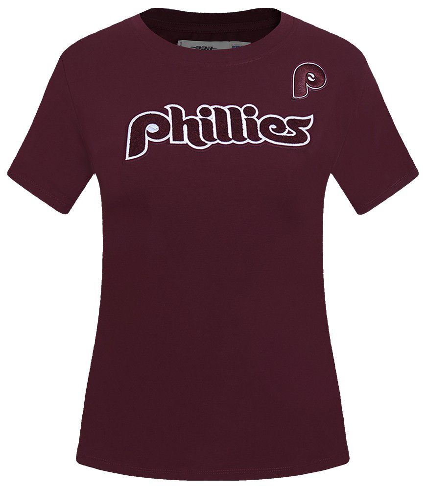 Pro Standard Women's Philadelphia Phillies Red Classic Slim T-Shirt product image