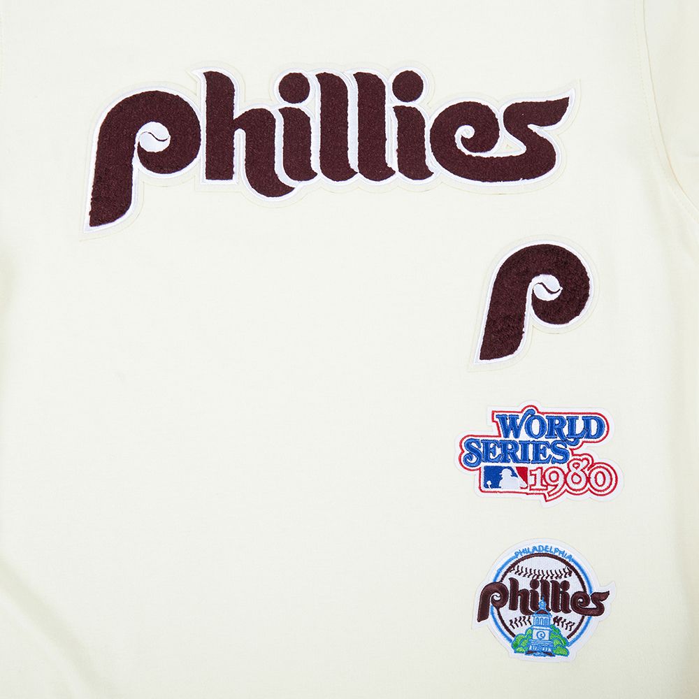 Pro Standard Youth Philadelphia Phillies Cream Classic Retro T-Shirt product image
