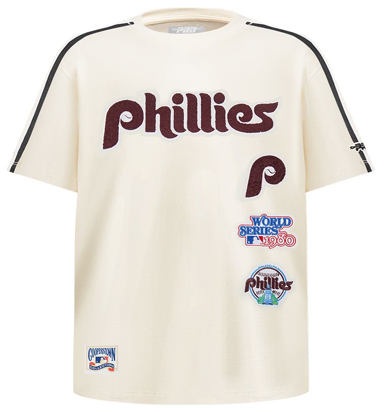 Pro Standard Youth Philadelphia Phillies Cream Classic Retro T-Shirt product image