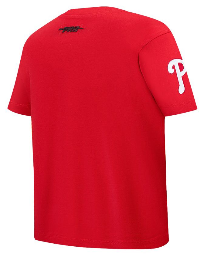 Pro Standard Youth Philadelphia Phillies Red Script Tail T-Shirt product image