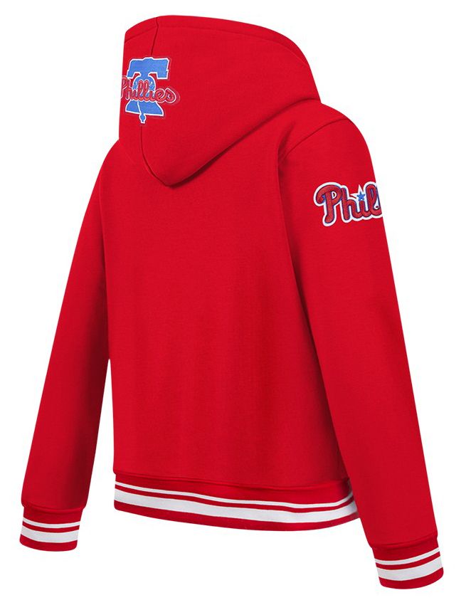 Pro Standard Youth Philadelphia Phillies Red Script Tail Ribbed Fleece Hoodie product image