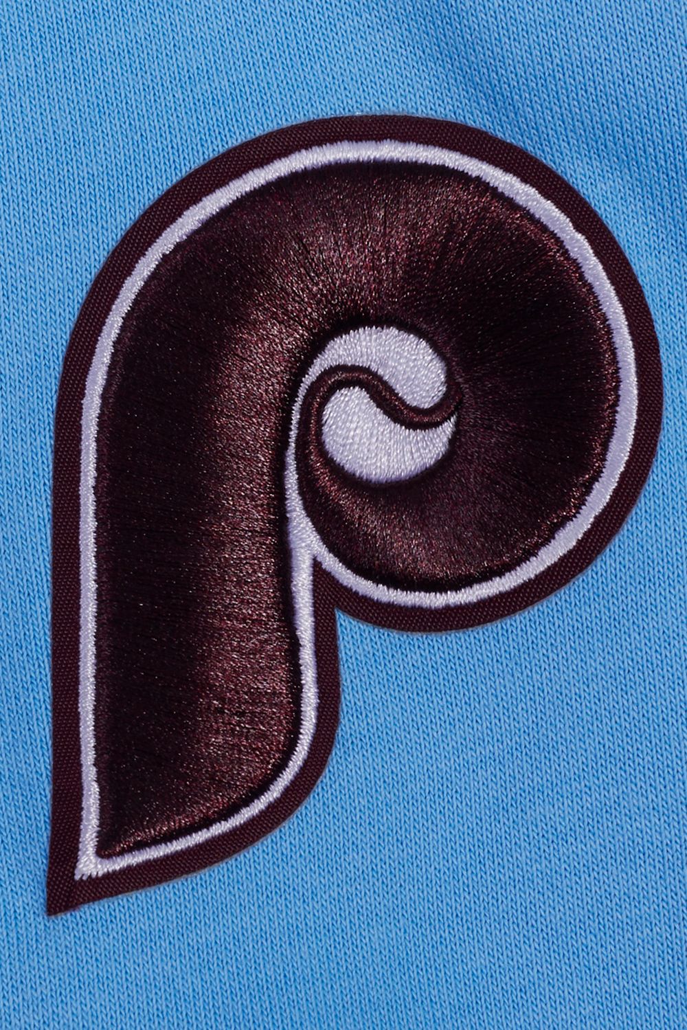 Pro Standard Women's Philadelphia Phillies Blue Logo Fleece Crew Neck Sweatshirt product image