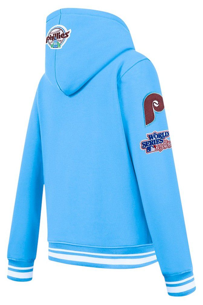 Pro Standard Boys' Philadelphia Phillies Blue Classic Fleece Pullover Hoodie product image