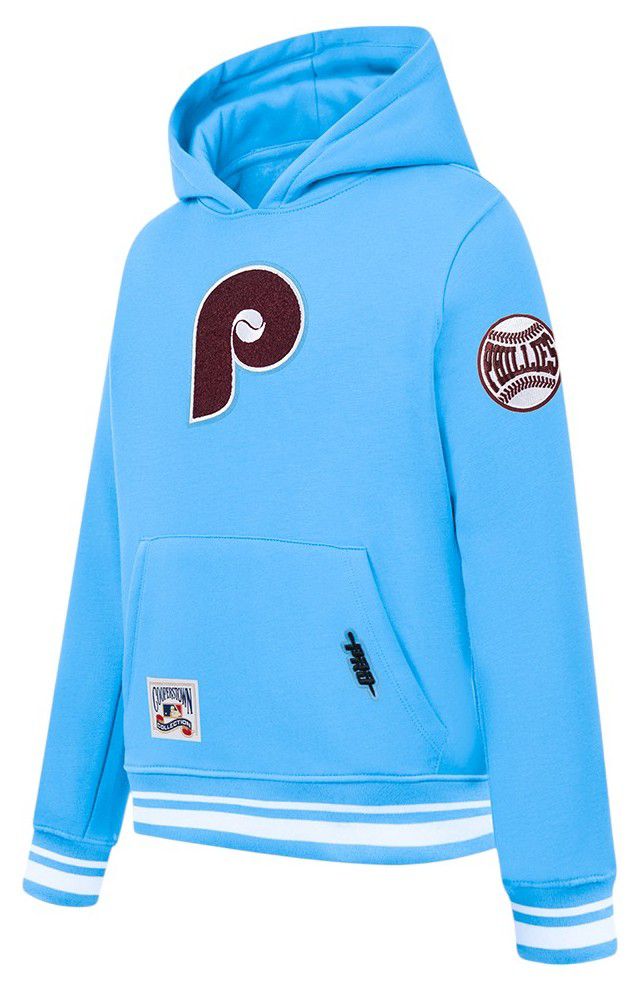 Pro Standard Boys' Philadelphia Phillies Blue Classic Fleece Pullover Hoodie product image