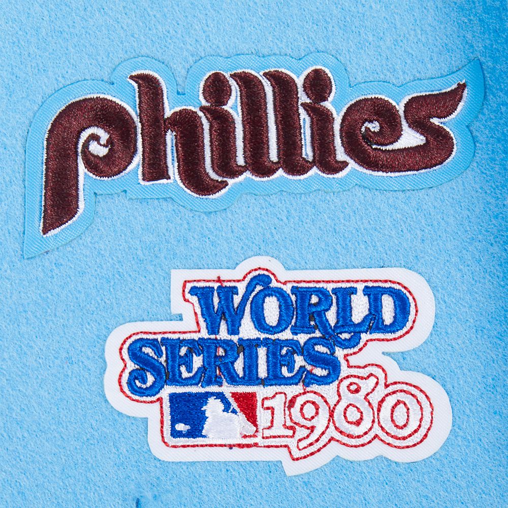 Pro Standard Boys' Philadelphia Phillies Blue Classic Satin Jacket product image