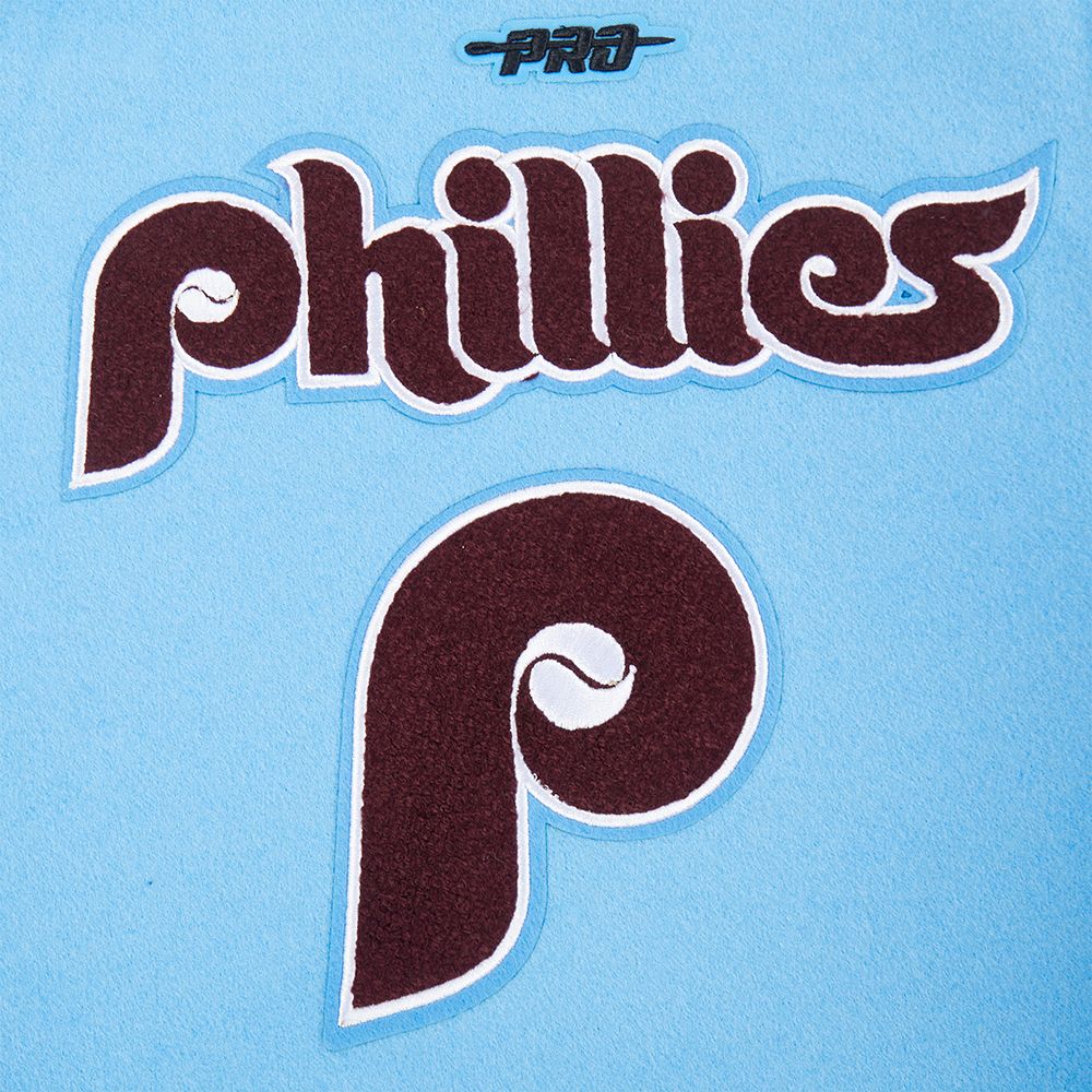 Pro Standard Boys' Philadelphia Phillies Blue Classic Satin Jacket product image