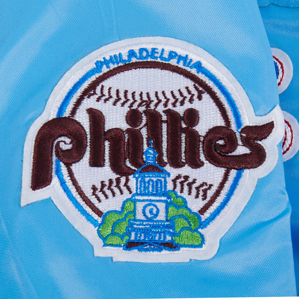 Pro Standard Toddler Philadelphia Phillies Blue Classic Satin Jacket product image