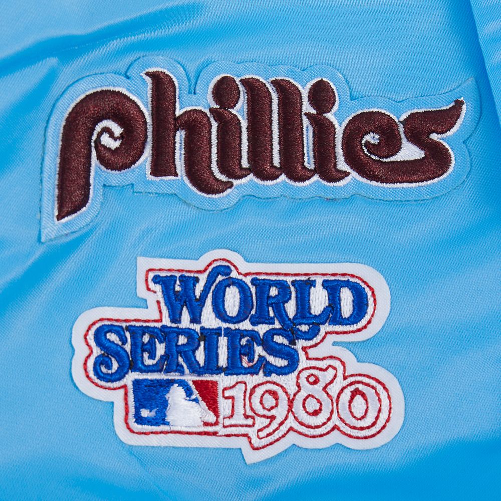 Pro Standard Toddler Philadelphia Phillies Blue Classic Satin Jacket product image