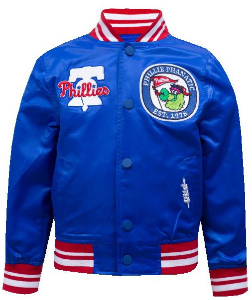 Pro Standard Toddler Philadelphia Phillies Royal Satin Jacket product image