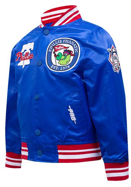 Pro Standard Toddler Philadelphia Phillies Royal Satin Jacket product image