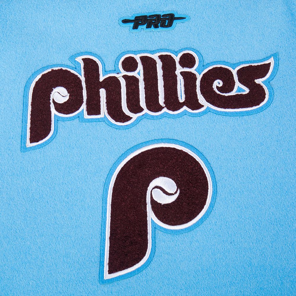 Pro Standard Toddler Philadelphia Phillies Blue Varsity Jacket product image