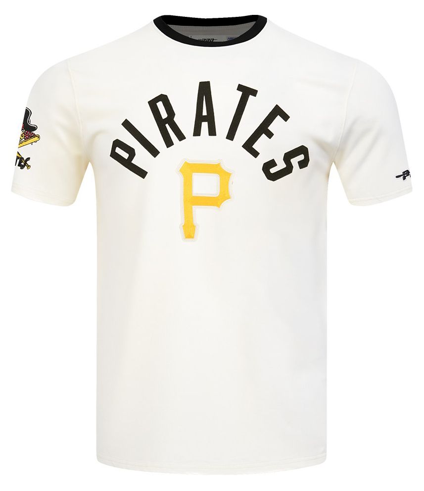 Pro Standard Men's Pittsburgh Pirates Cream Modern Originals T-Shirt product image