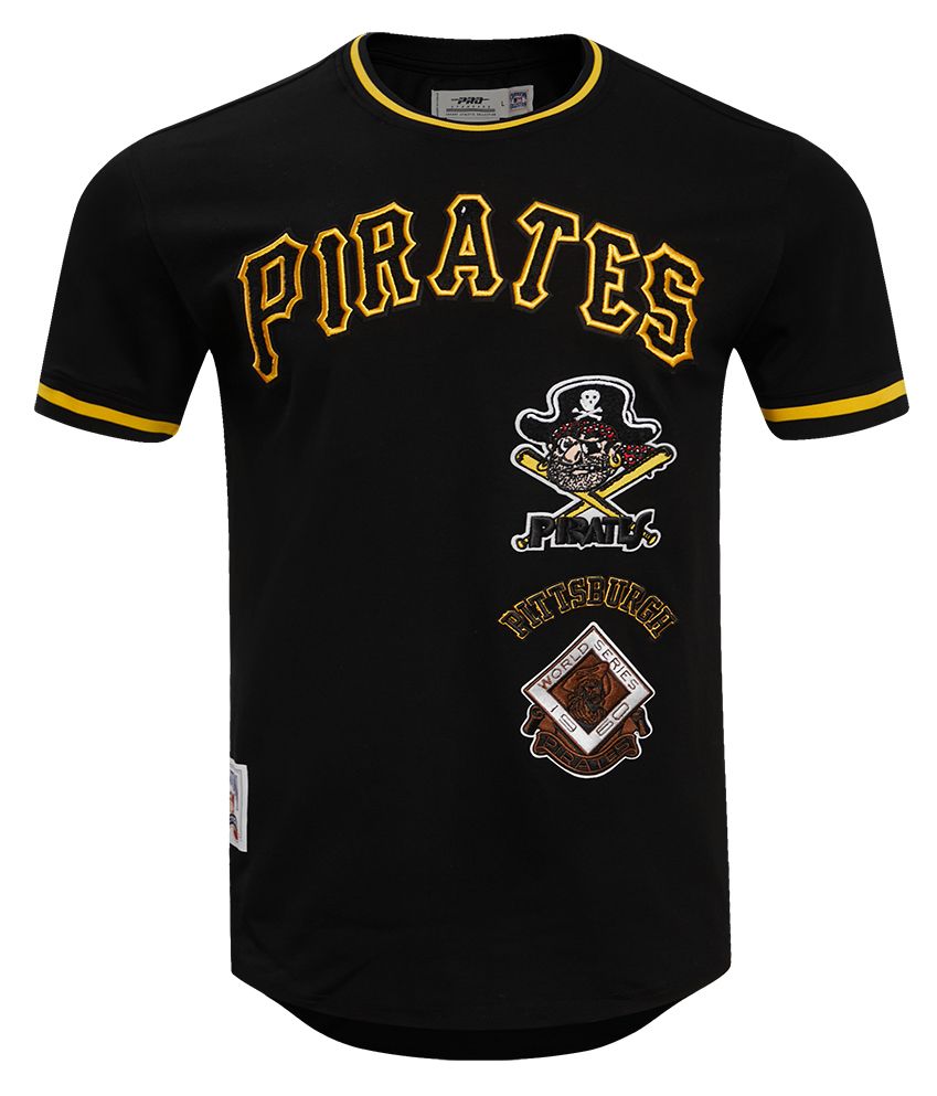 Pro Standard Men's Pittsburgh Pirates Black Retro Classic T-Shirt product image