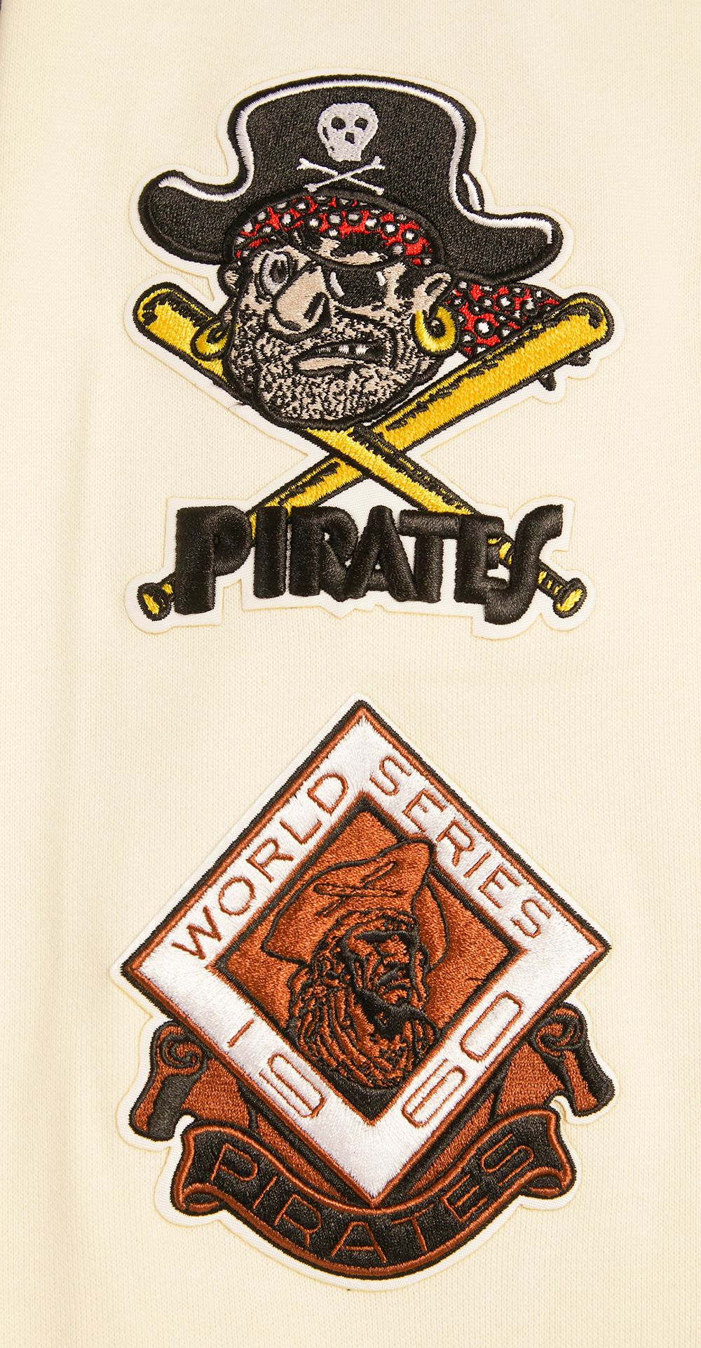 Pro Standard Men's Pittsburgh Pirates Cream Classic Retro Pullover Hoodie product image