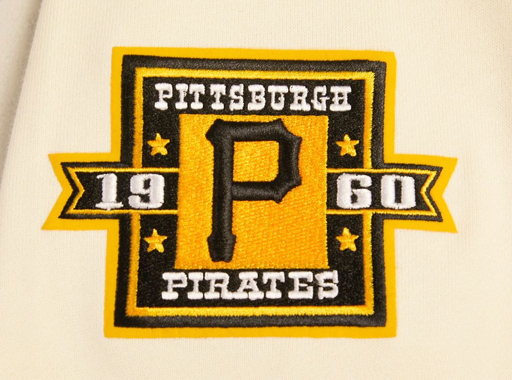 Pro Standard Men's Pittsburgh Pirates Cream Classic Retro Pullover Hoodie product image
