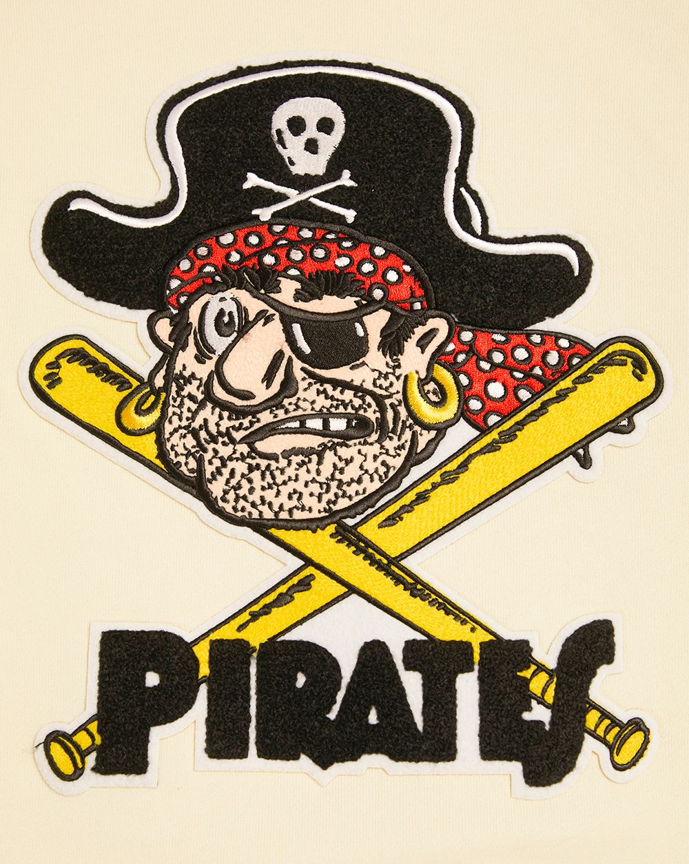 Pro Standard Men's Pittsburgh Pirates Cream Classic Retro Pullover Hoodie product image