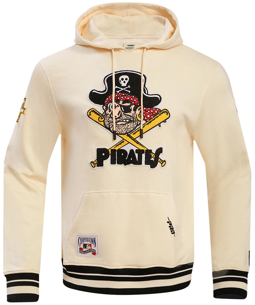 Pro Standard Men's Pittsburgh Pirates Cream Classic Retro Pullover Hoodie product image