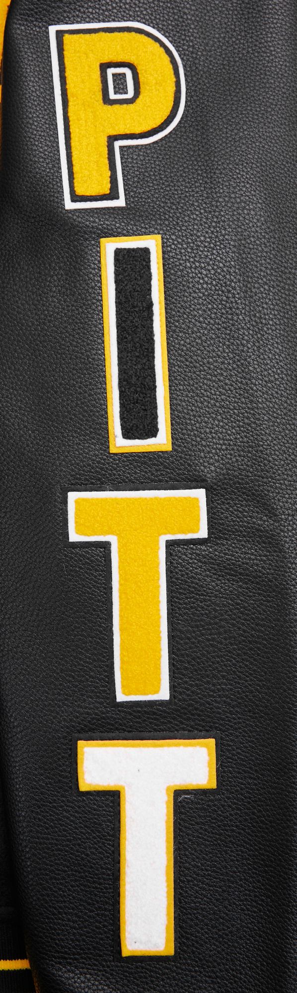 Pro Standard Men's Pittsburgh Pirates Black Varsity Jacket product image