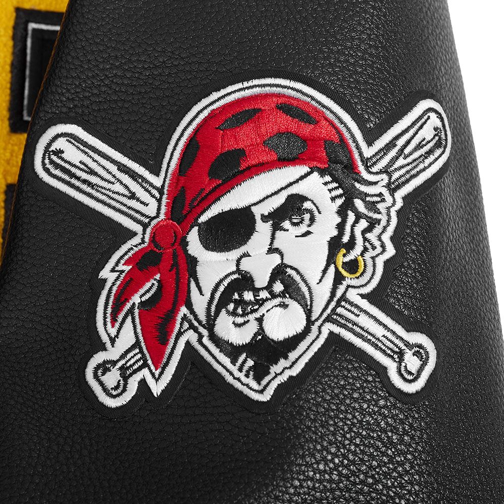 Pro Standard Men's Pittsburgh Pirates Black Rib Wool Jacket product image