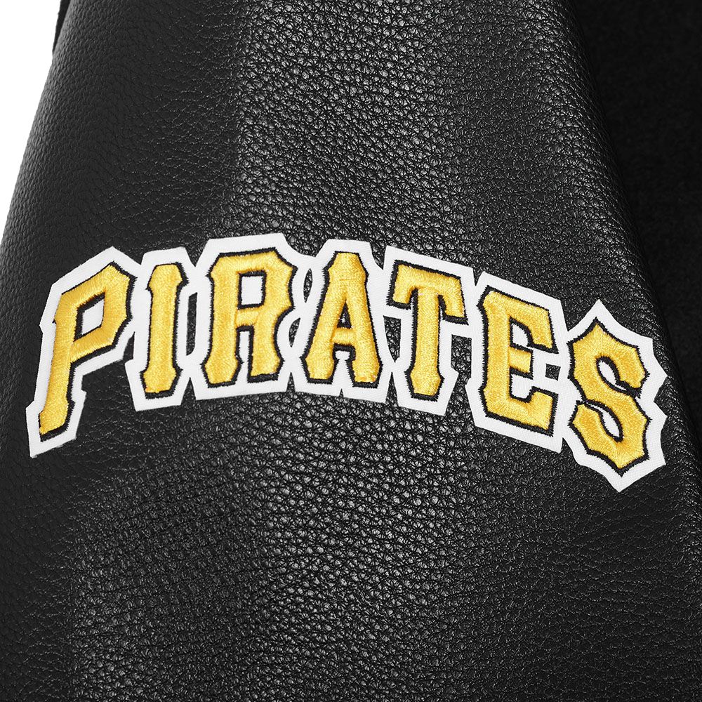 Pro Standard Men's Pittsburgh Pirates Black Rib Wool Jacket product image