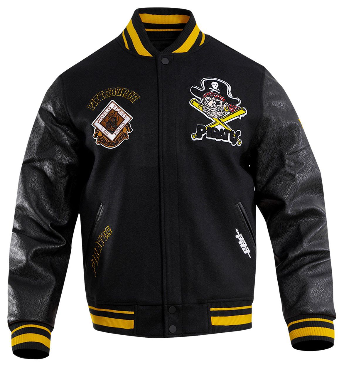 Pro Standard Men's Pittsburgh Pirates Black Retro Classic Jacket product image