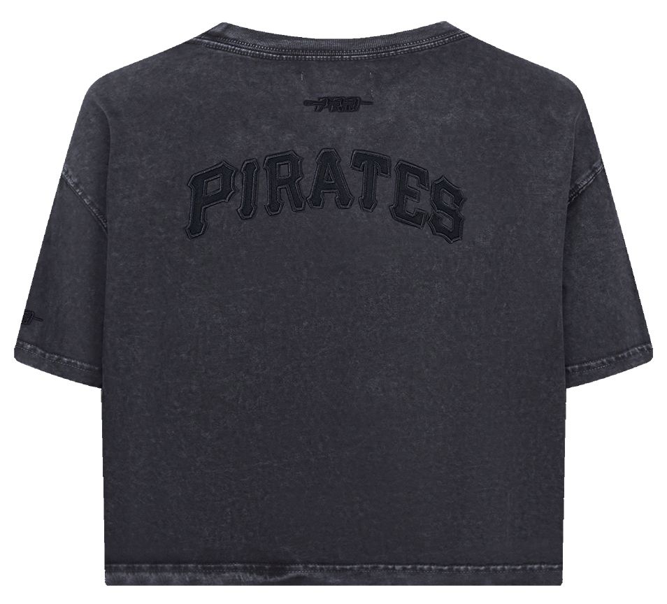 Pro Standard Women's Pittsburgh Pirates Black Washed Classic T-Shirt product image