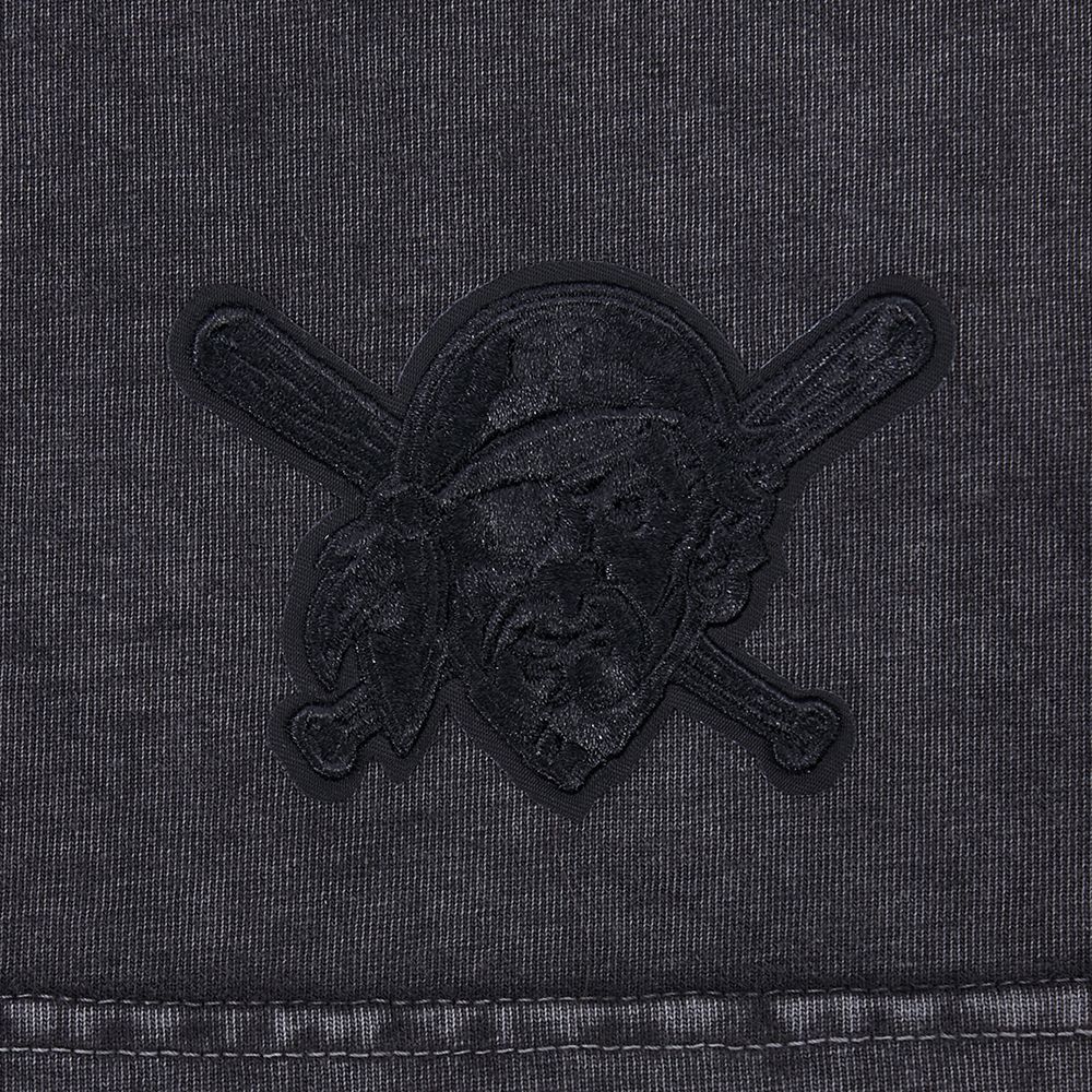 Pro Standard Women's Pittsburgh Pirates Black Washed Classic T-Shirt product image