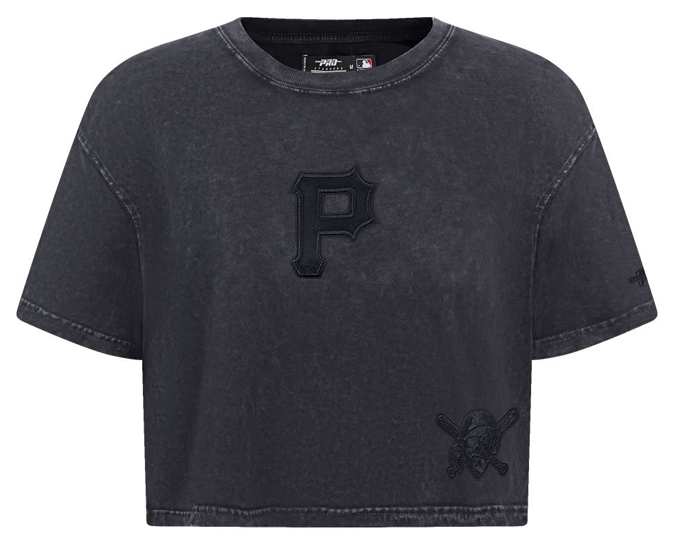 Pro Standard Women's Pittsburgh Pirates Black Washed Classic T-Shirt product image