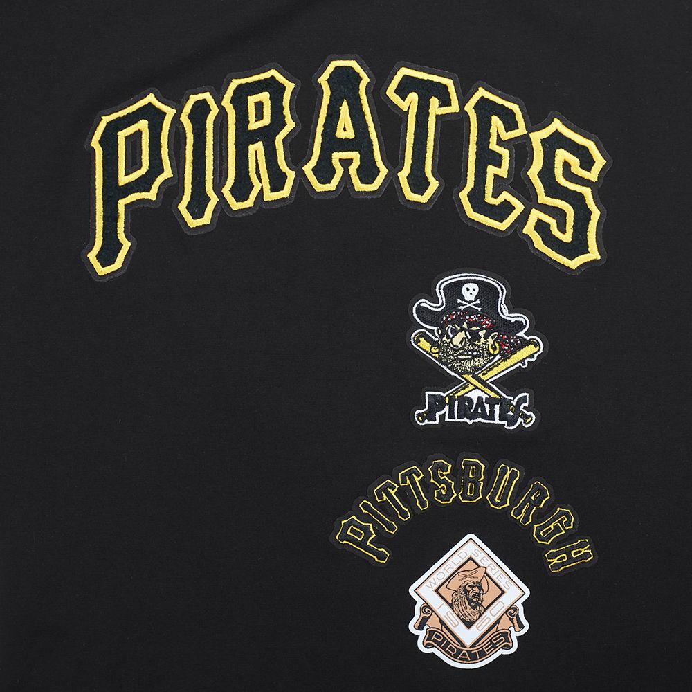 Pro Standard Women's Pittsburgh Pirates Black Boxy T-Shirt product image