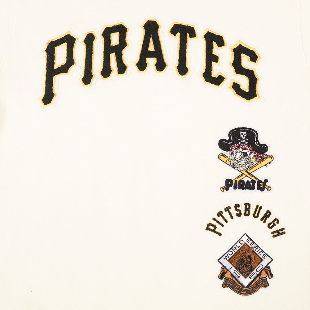 Pro Standard Youth Pittsburgh Pirates Cream Classic Retro T-Shirt product image