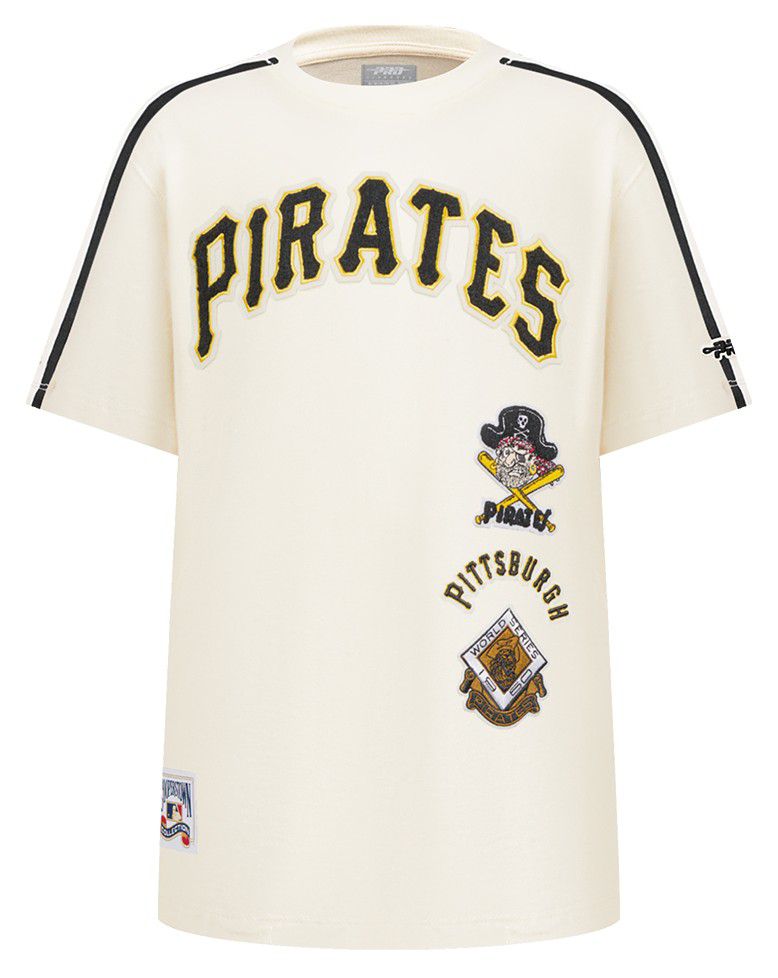 Pro Standard Youth Pittsburgh Pirates Cream Classic Retro T-Shirt product image