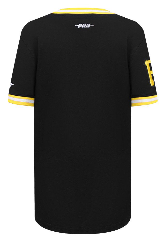 Pro Standard Youth Pittsburgh Pirates Black Classic Retro T-Shirt product image