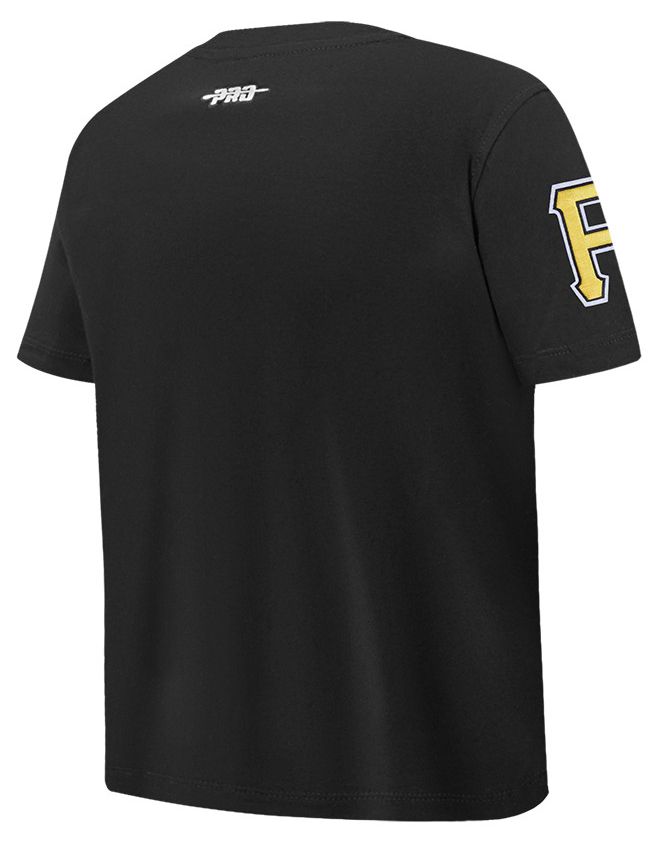 Pro Standard Youth Pittsburgh Pirates Black Script Tail T-Shirt product image