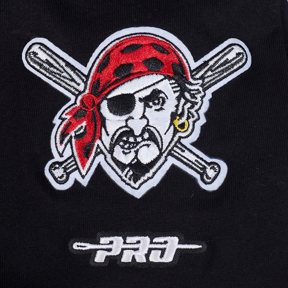 Pro Standard Youth Pittsburgh Pirates Black Script Tail T-Shirt product image