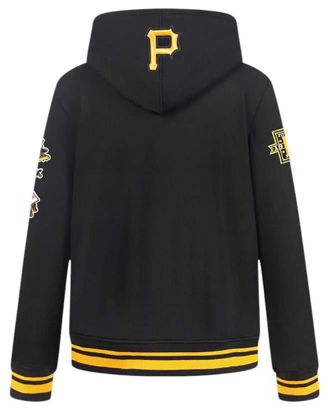 Pro Standard Youth Pittsburgh Pirates Black Classic Fleece Pullover Hoodie product image