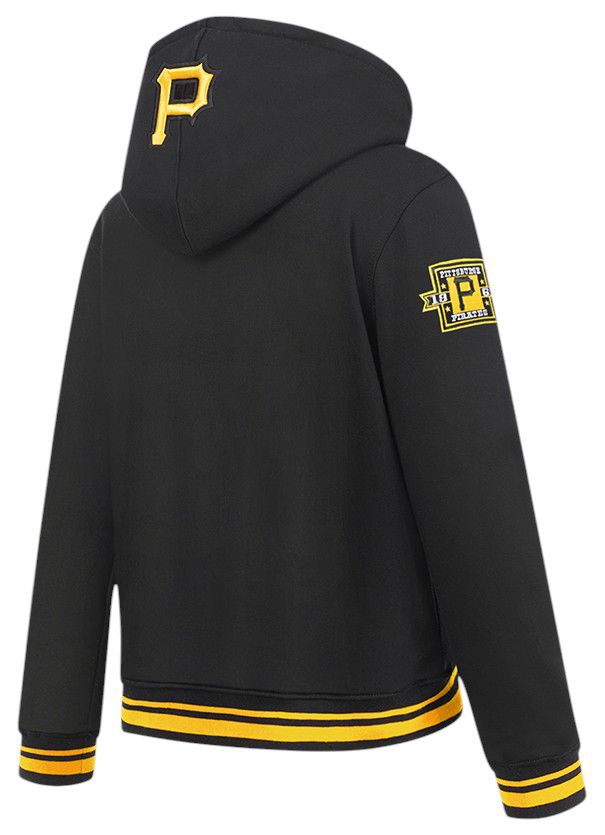Pro Standard Youth Pittsburgh Pirates Black Classic Fleece Pullover Hoodie product image