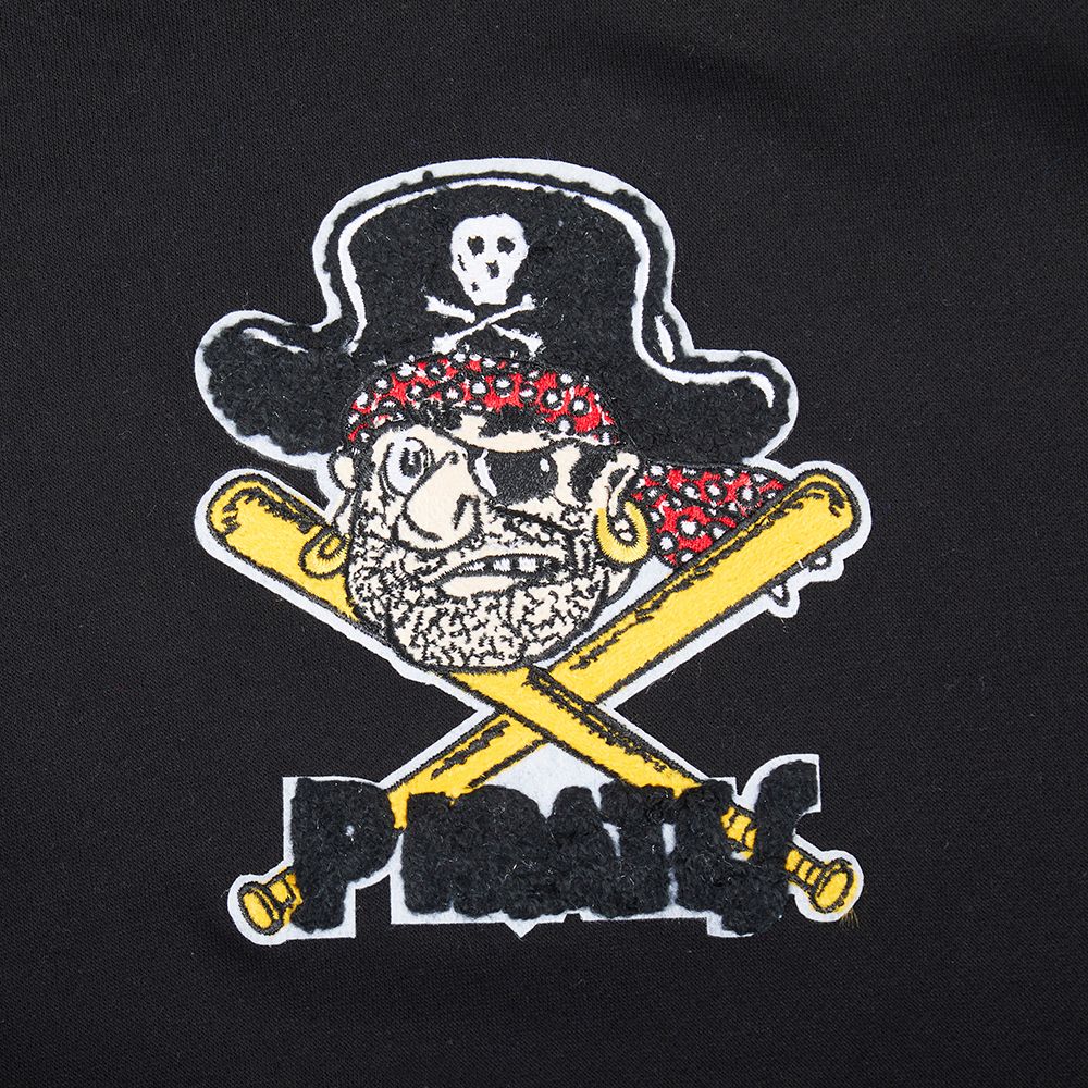 Pro Standard Youth Pittsburgh Pirates Black Classic Fleece Pullover Hoodie product image